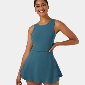 Halara Backless 2-in-1 Pocket Mini Flare Golf Active Dress